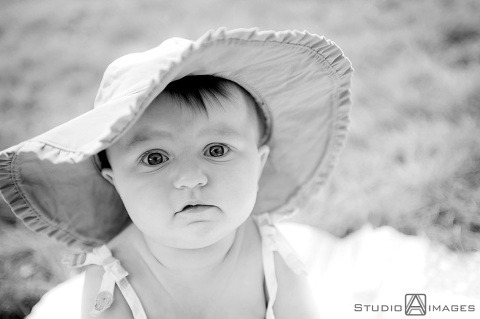 6 month old baby's family photo session in Greenwich, CT