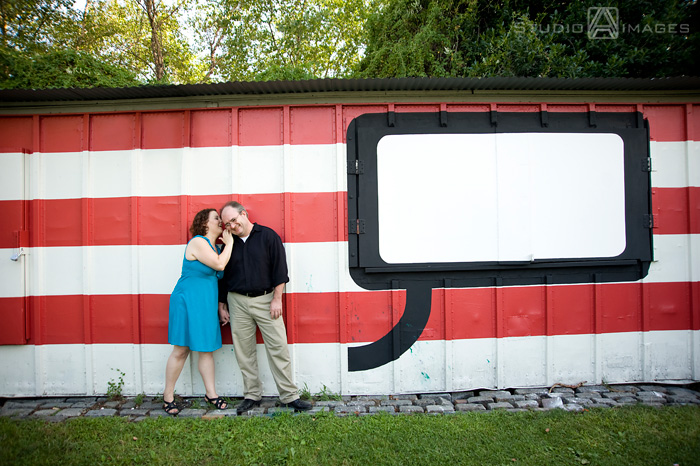 Lisa + Jason | Socrates Sculpture Park Engagement Photos | Queens Engagement Photographer