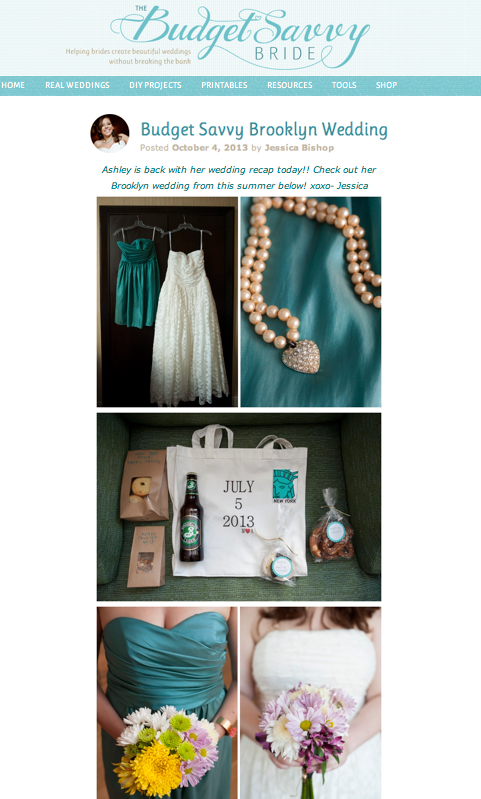 Wedding Featured on Budget Savvy Bride | BLDG 92 Wedding Photos | Brooklyn Wedding Photographer