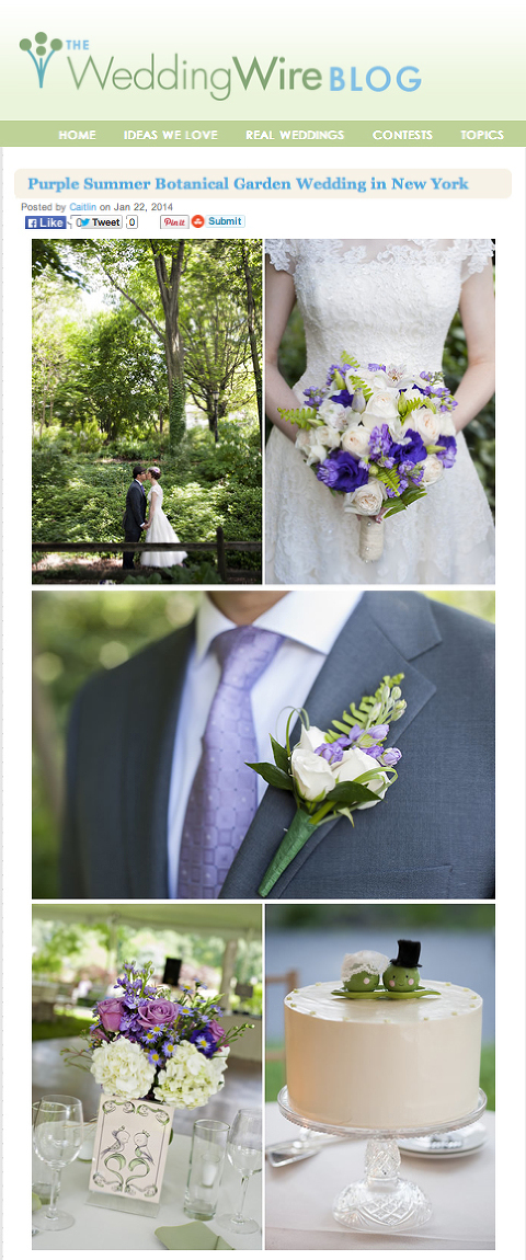 Wedding Featured on WeddingWire | Queens Botanical Garden Wedding Photos | NYC Wedding Photographer 