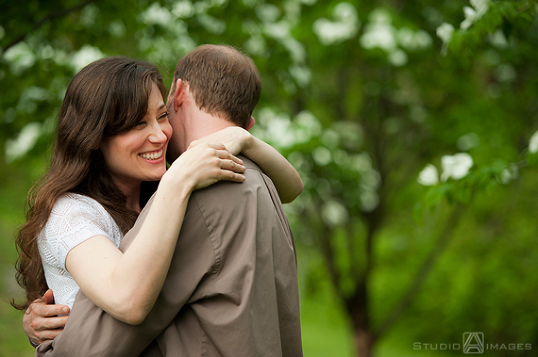 Eleanor + Peter | Fairmount Park Horticulture Center Engagement Photos | Philadelphia Wedding Photographer 