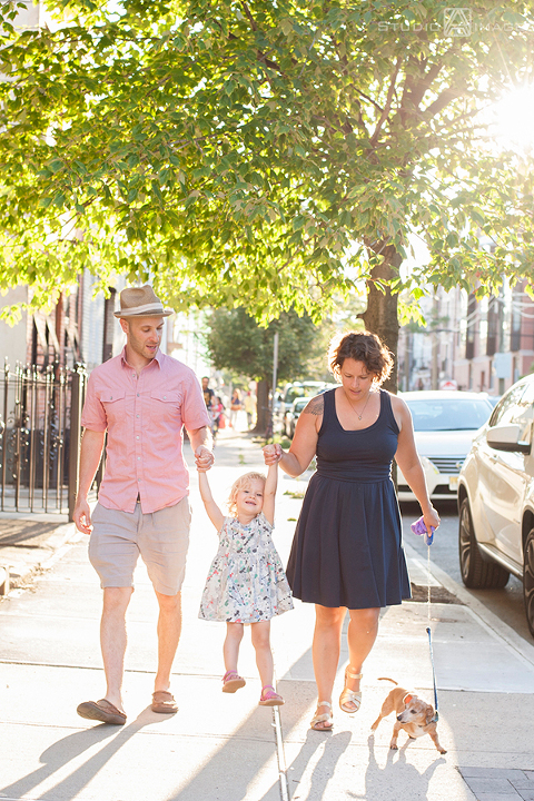 Day in the Life Family Session | Jersey City Family Photographer