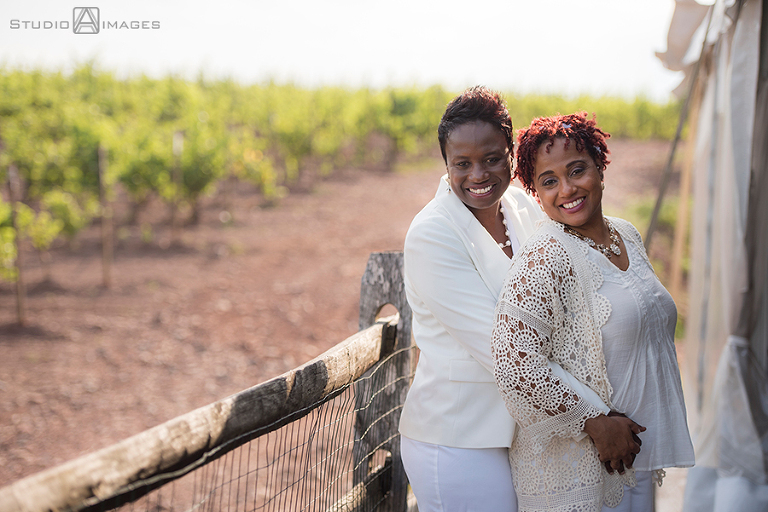 Sand Castle Winery Wedding Photos | Bucks County Wedding Photographer | Marci + Tracey