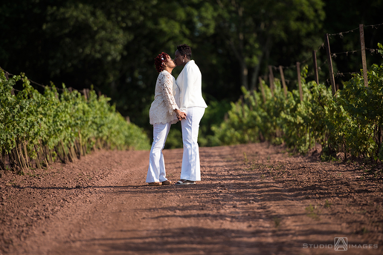 Sand Castle Winery Wedding Photos | Bucks County Wedding Photographer | Marci + Tracey