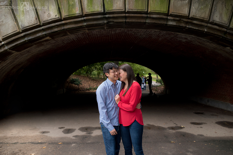 Central Park Engagement Photos | NYC Wedding Photographer | Sarah + Tony