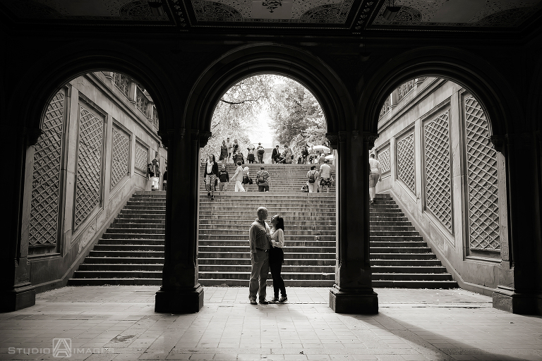 Central Park Engagement Photos | NYC Wedding Photographer | Kim + Vince