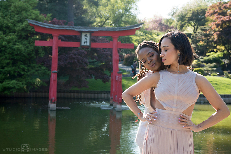 Brooklyn Botanical Garden Engagement Photos | Brooklyn Wedding Photographer | Yani + Divinity
