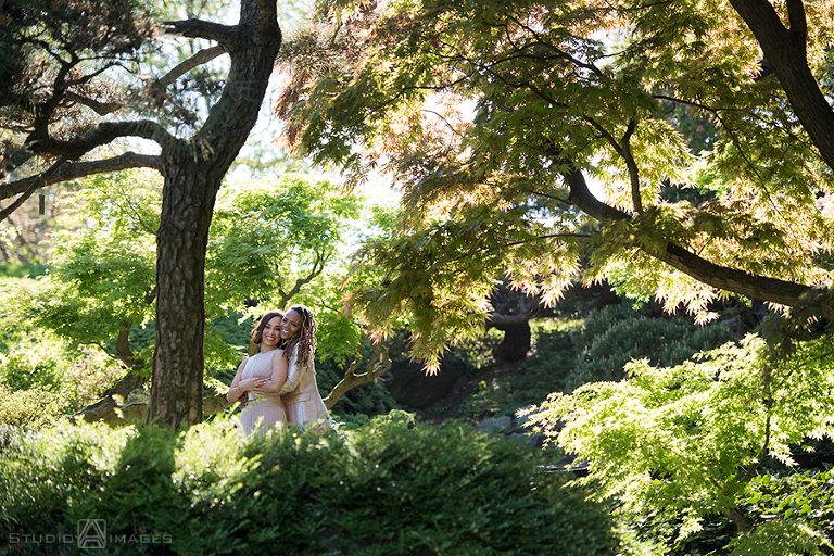 Brooklyn Botanical Garden Engagement Photos | Brooklyn Wedding Photographer | Yani + Divinity