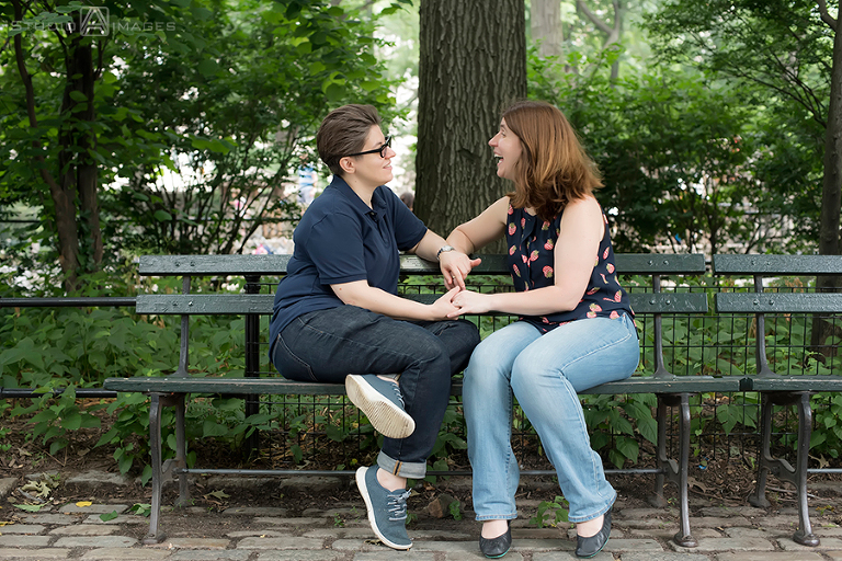 American Museum of Natural History Engagement Photos | NYC Wedding Photographer | Maria + Genna