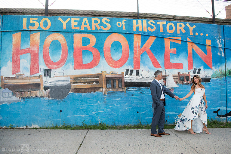 Hoboken Engagement Photos | Hoboken Wedding Photographer | Erica + Keith