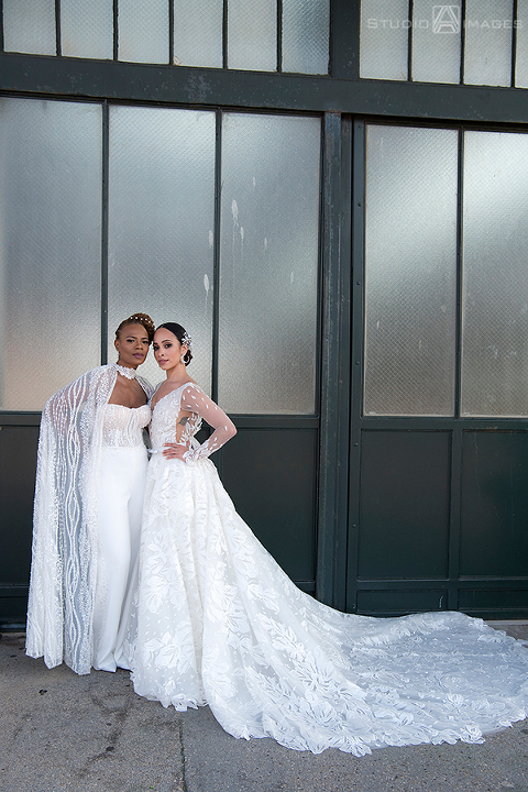 Epic Liberty House Wedding Photos | Jersey City Wedding Photographer | Lesbian wedding | LGBTQ wedding photographer