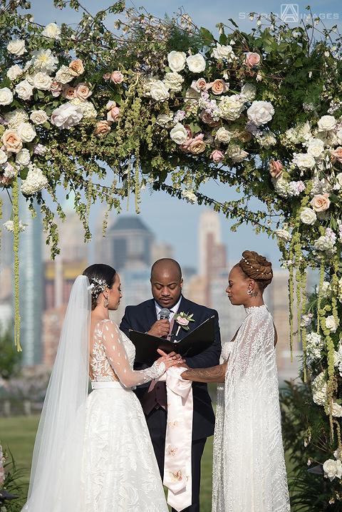 Epic Liberty House Wedding Photos | Jersey City Wedding Photographer | Lesbian wedding | LGBTQ wedding photographer