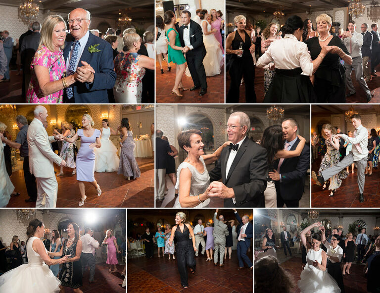 dancing during the wedding reception at The Madison Hotel in Morristown wedding