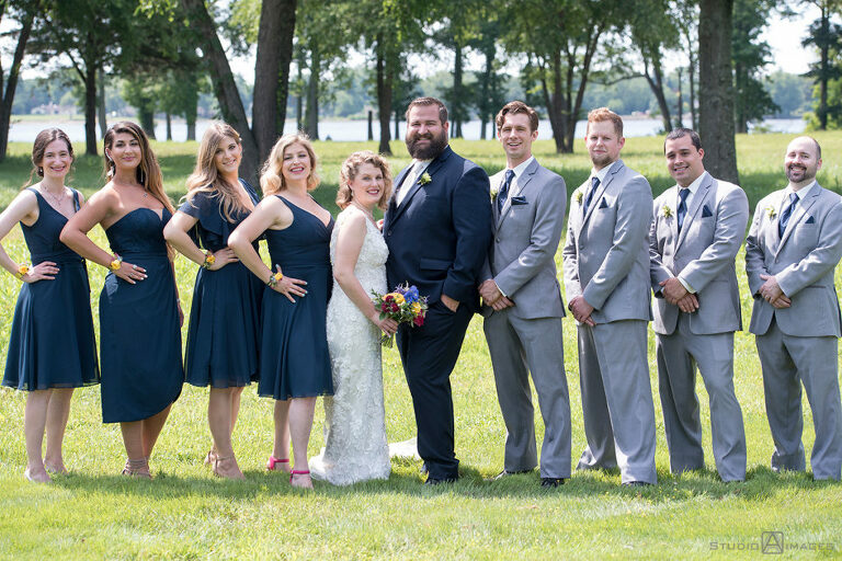 wedding party at wedding day at Pen Ryn Estate | Pen Ryn Estate Wedding Photos | Bucks County Wedding Photographer