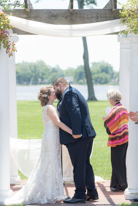 wedding ceremony at Pen Ryn Estate | Pen Ryn Estate Wedding Photos | Bucks County Wedding Photographer