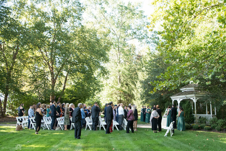 wedding ceremony at Grain House in Basking Ridge. LGBTQ wedding 