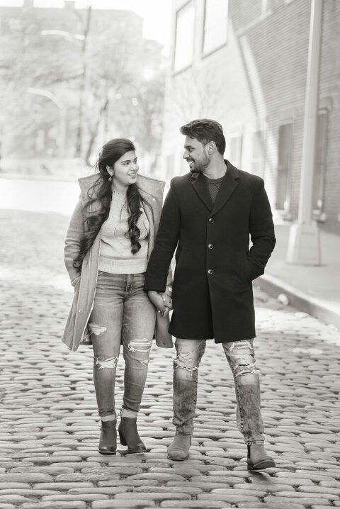 DUMBO Pre-Engagement Photo Session in Brooklyn