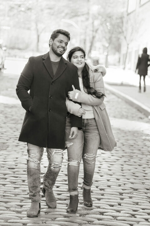 DUMBO Pre-Engagement Photo Session in Brooklyn