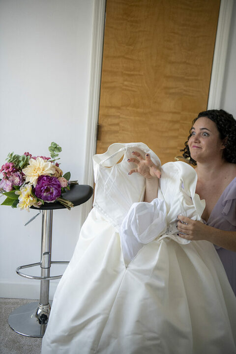 Atlantic Highlands Wedding Photos | NJ Intimate Wedding Photographer | S+J