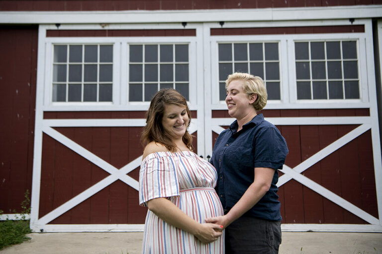 Terhune Orchards Maternity Photos | Princeton Family Photographer | LGBTQ NJ Family Photographer 