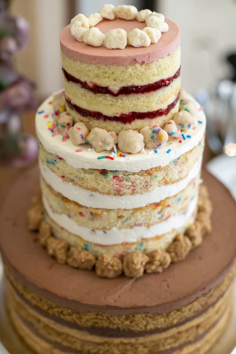 wedding cake by Milk Bar