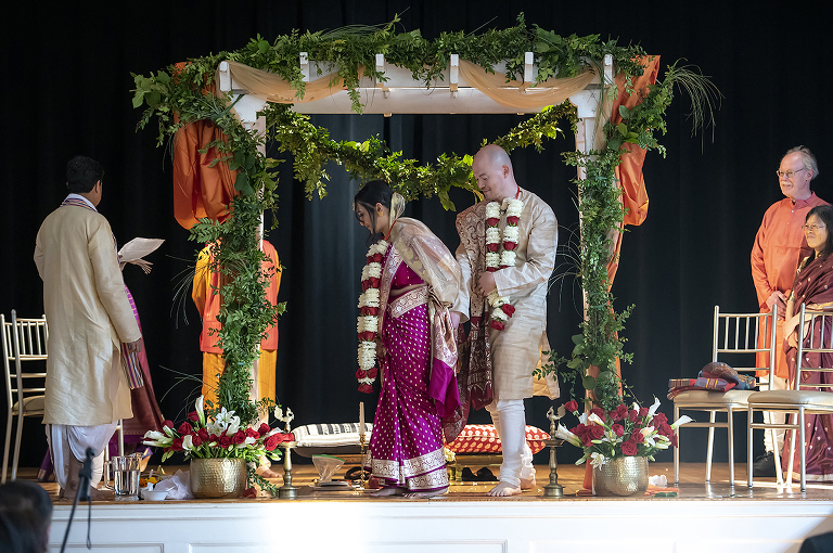 Hindu wedding ceremony at Glen Ridge Women’s Club