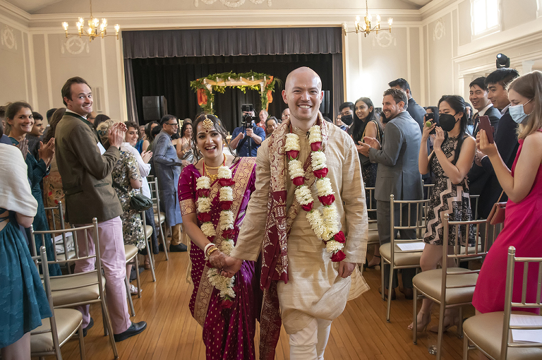 Hindu wedding ceremony at Glen Ridge Women’s Club