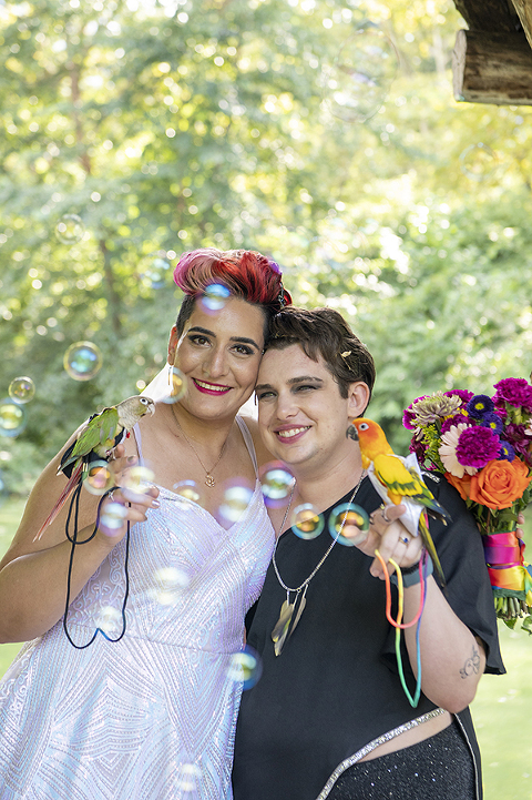 Intimate Central Park Wedding Photos | NYC Wedding Photographer | Aumna + Aiden | LGBTQ wedding