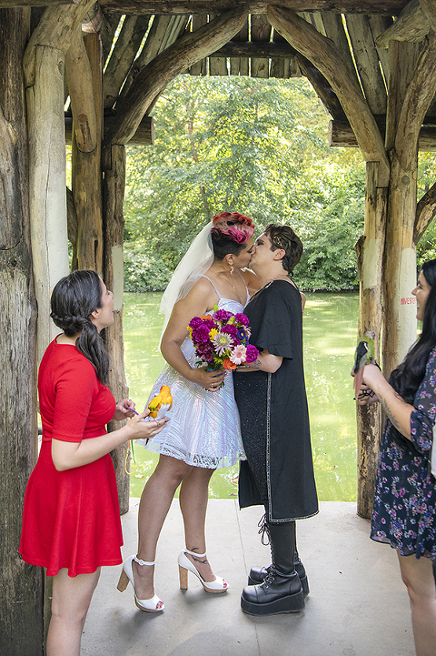 Intimate Central Park Wedding ceremony
