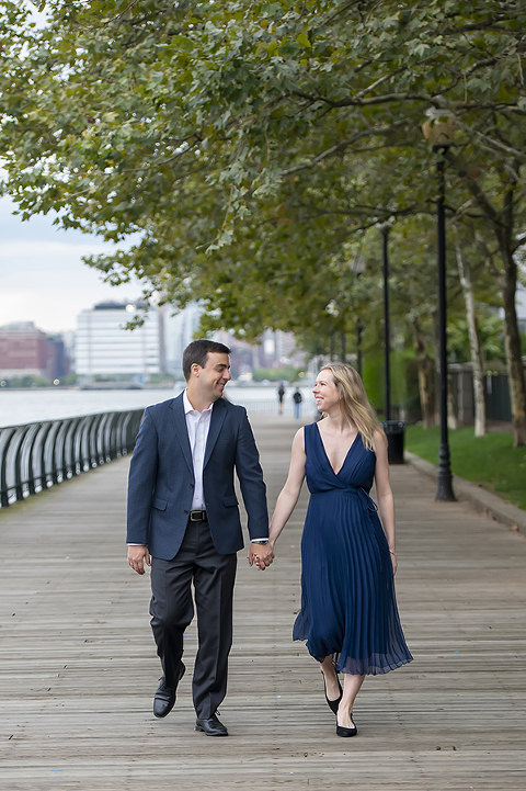 Sunrise Liberty State Park Engagement Photos | Jersey City Wedding Photographer | Taylor + Peter