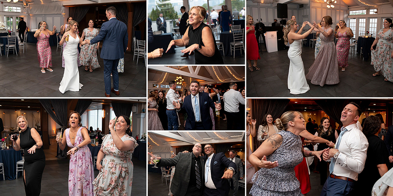 wedding reception at Liberty House in Jersey City