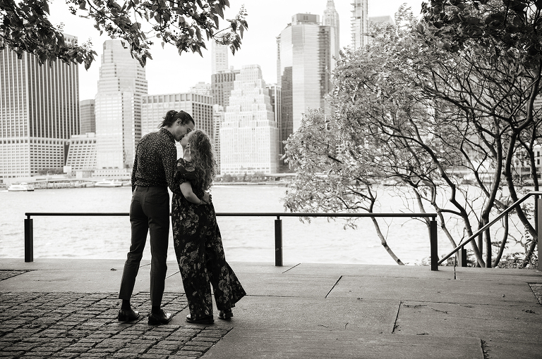 Brooklyn Bridge Park Engagement Photos | Brooklyn Wedding Photographer | Naomi + Isaac