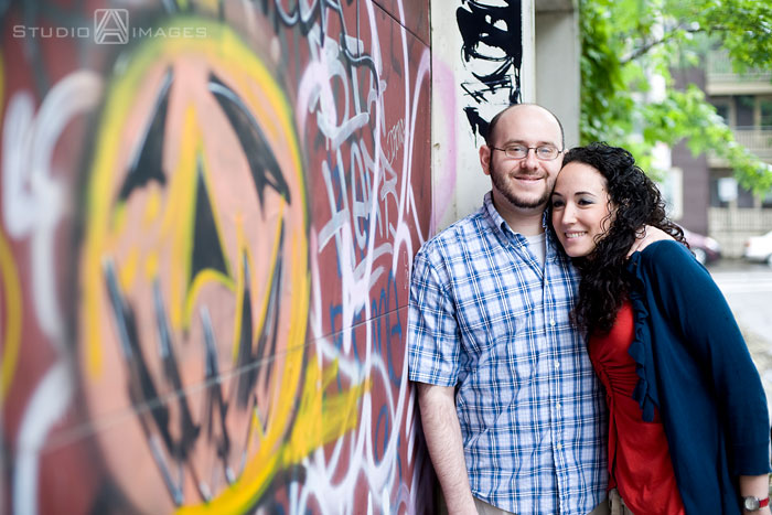 Cambridge, graffiti, Couples, Engagement, engagement photography, engagement photos, Love, MA, Massachusetts, Massachusetts wedding photography, Photography, Portraits, Studio A Images, wedding photography, Massachusetts engagement photos, Cambridge engagement photos, rainy day photos, umbrellas