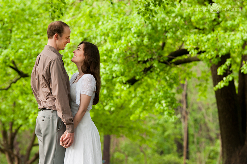 Eleanor + Peter | Fairmount Park Horticulture Center Engagement Photos | Philadelphia Wedding Photographer 