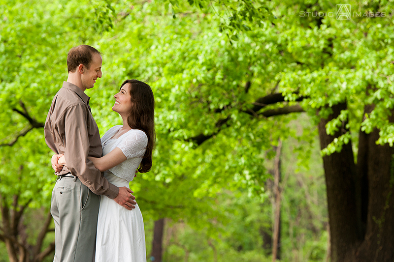 Eleanor + Peter | Fairmount Park Horticulture Center Engagement Photos | Philadelphia Wedding Photographer 