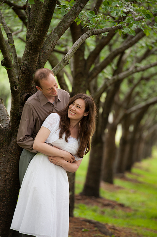 Eleanor + Peter | Fairmount Park Horticulture Center Engagement Photos | Philadelphia Wedding Photographer 