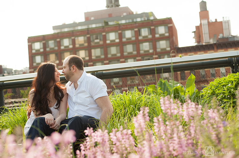 Alyssa + Mike | The High Line Engagement Photos | NYC Wedding Photographer