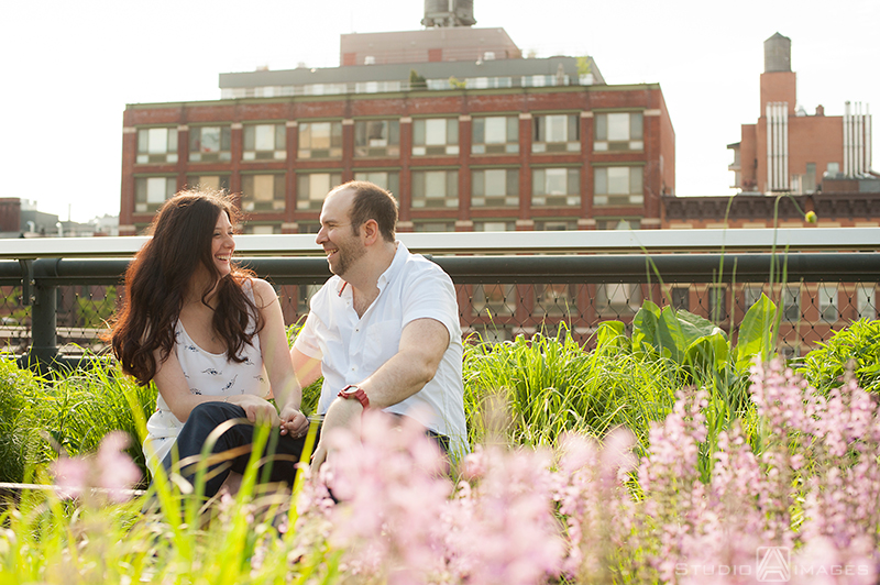 Alyssa + Mike | The High Line Engagement Photos | NYC Wedding Photographer