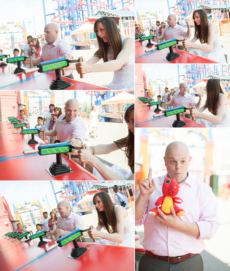 Nora + Mike | Coney Island Engagement Photos | Brooklyn Wedding Photographer 