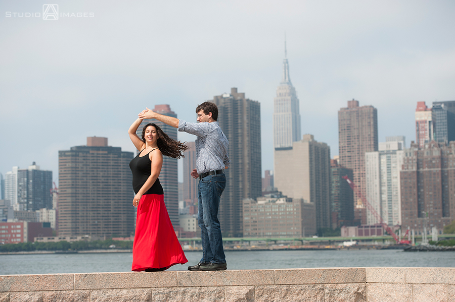 Samantha + Mike | Long Island City Engagement Photos | NYC Wedding Photographer