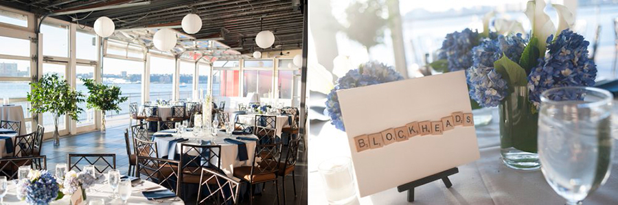 Sunset Terrace at Chelsea Piers Wedding Photos | NYC Wedding Photographer 
