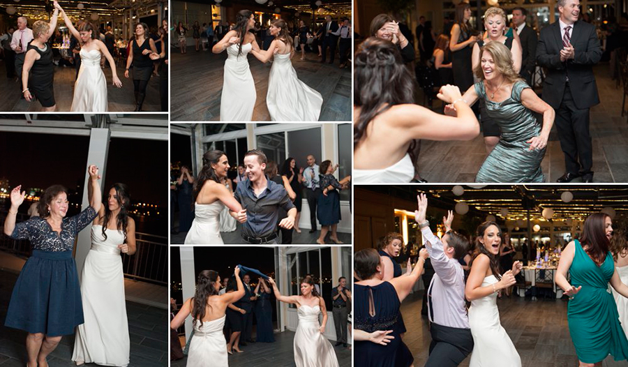 Sunset Terrace at Chelsea Piers Wedding Photos | NYC Wedding Photographer 