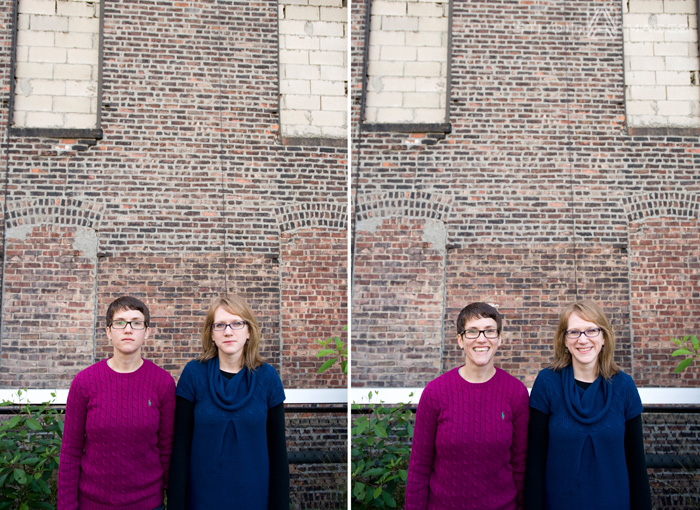 same sex wedding, gay wedding, lesbians, nyc wedding photographer, The High Line, NYC engagement photos, NYC engagement
