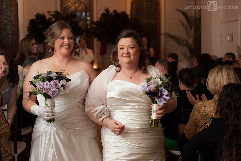 same sex wedding, gay wedding, lesbians, nyc wedding photographer, alger house, nyc wedding