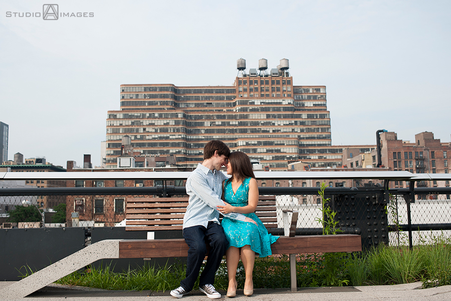 The High Line Engagement Photos | NYC Wedding Photographer