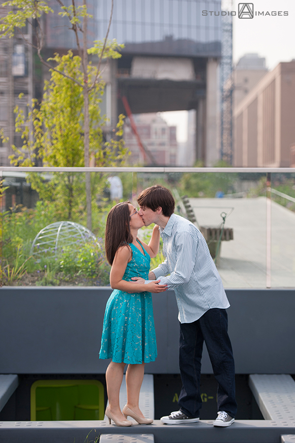 The High Line Engagement Photos | NYC Wedding Photographer