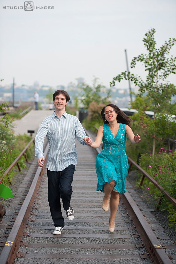 The High Line Engagement Photos | NYC Wedding Photographer