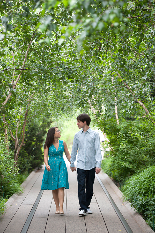 The High Line Engagement Photos | NYC Wedding Photographer