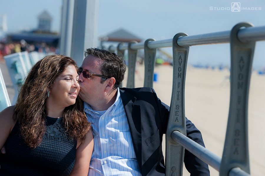 Avon by the Sea Engagement Photos | NJ Wedding Photographer