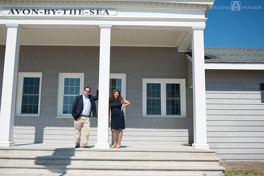 Avon by the Sea Engagement Photos | NJ Wedding Photographer